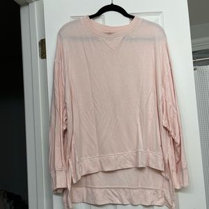 Pink Long Sleeve Top